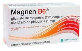 Suplemento Vitamínico Magnen B6 30 comprimidos - MARJAN