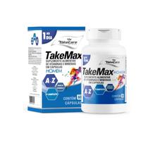 Suplemento Vitamínico Masculino Take Max Homem 60 Cápsulas A a Zinco
