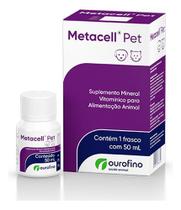 Suplemento Vitamínico Metacell Pet Cães Gatos Ourofino 50ml