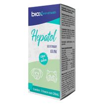 Suplemento Vitamínico Mineral Aminoácido Biox Hepatol para Cães e Gatos - 20 mL - Biox Animal Health