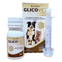 Suplemento Vitamínico, Mineral e de Aminoácidos Glicovet Gold - VETBRAS