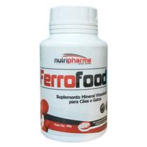 Suplemento Vitamínico Mineral FerroFood 800 mg para Cães e Gatos - 60 Comprimidos - Nutripharme
