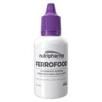 Suplemento Vitamínico Mineral FerroFood para Cães e Gatos - 15 mL - Nutripharme