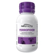 Suplemento Vitamínico Mineral FerroFood para Cães e Gatos - 50 mL