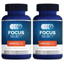 Suplemento Vitamínico-Mineral Focus Select AREDS2 para Olhos - 360 Cápsulas