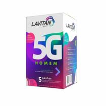 Suplemento Vitamínico Mineral Lavitan 5G Homem 60 Comprimidos