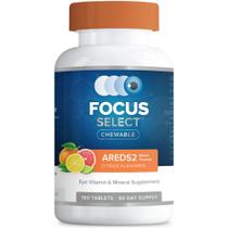 Suplemento vitamínico-mineral para os olhos Focus Select AREDS2 180 ct