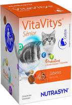 Suplemento Vitamínico Nutrasyn VitaVitys Sênior para Gatos 45 tabletes