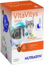 Suplemento Vitamínico Nutrasyn VitaVitys Sênior para Gatos 45 tabletes Suplemento Vitamínico Nutrasyn VitaVitys Sênior para Gatos 45 tabletes