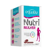 Suplemento Vitamínico Nutri Mulher C60 caps Equaliv - Equaliv Pharma