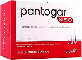 Suplemento Vitamínico Pantogar Neo com 60 capsulas