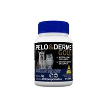 Suplemento Vitaminico Pelo & Derme Gold (30g/30 comprimidos) - Vetnil