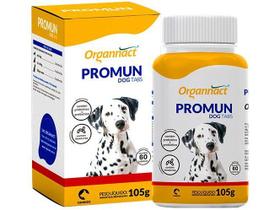 Suplemento Vitamínico Promun Dog Tabs 105g Cães - Organnact Suplemento Vitamínico Promun Dog Tabs 105g Cães - Organnact