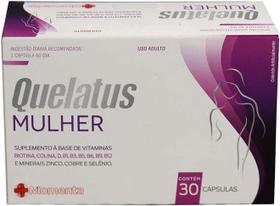 Suplemento Vitamínico Quelatus Mulher - 30 Cápsulas