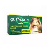 Suplemento Vitamínico Queranon para Cães até 15kg 30 comprimidos - Avert Suplemento Vitamínico Queranon para Cães até 15kg 30 comprimidos - Avert