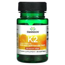 Suplemento vitamínico Swanson Vitamina K2 (Menaquinona-7) 100mcg Suplemento vitamínico Swanson Vitamina K2 (Menaquinona-7) 100mcg