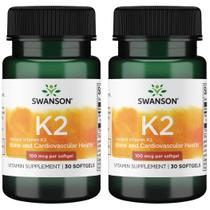 Suplemento vitamínico Swanson Vitamina K2 (Menaquinona-7) 100mcg