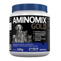 Suplemento Vitamínico Vetnil Aminomix Gold para Cães e Gatos - 500 g