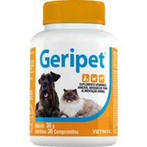 Suplemento Vitamínico Vetnil Geripet para Cães e Gatos 30g
