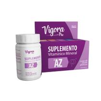 Suplemento Vitamínico Vigora Plus AZ 60 Cápsulas Gelatinosas