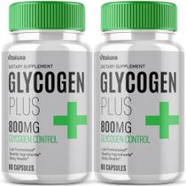 Suplemento vitamínico Vitaluxa Glycogen Plus 800 mg 120 cápsulas