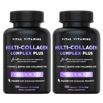 Suplemento Vitamins Vital Multi Collagen Plus 300 cápsulas Suplemento Vitamins Vital Multi Collagen Plus 300 cápsulas