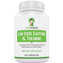 Suplemento Vitamon-K em baixa dose de cafeína e teanina (60 cápsulas)