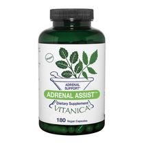 Suplemento Vitanica Adrenal Assist Adrenal Support 180 Vegan