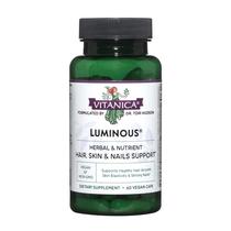 Suplemento Vitanica Luminous Hair Skin Nail Support 60 cápsulas