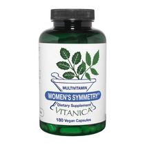 Suplemento Vitanica Women's Symmetry Multivitamínico 180 cápsulas