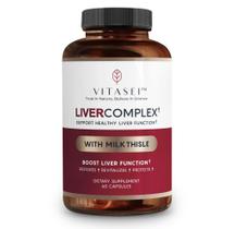Suplemento VITASEI Liver Complex para Limpeza do Fígado - 60 Cápsulas