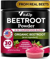 Suplemento VitaUp Pó de Beterraba 8 em 1 com Semente de Uva 30 cápsulas Suplemento VitaUp Pó de Beterraba 8 em 1 com Semente de Uva 30 cápsulas
