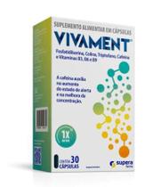 Suplemento Vivament Supera Farma 30 Cápsulas: Disposição e Saúde Diária Suplemento Vivament Supera Farma 30 Cápsulas: Disposição e Saúde Diária