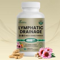 Suplemento VivoNu Drenagem Linfática 21 em 1 4800 mg 90 cápsulas Suplemento VivoNu Drenagem Linfática 21 em 1 4800 mg 90 cápsulas