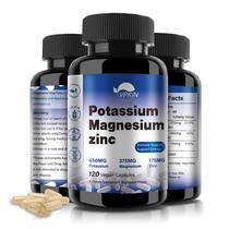 Suplemento VPKIN Potássio Magnésio Zinco 1000 mg (120 cápsulas)
