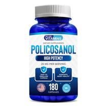 Suplemento We Like Vitamins Policosanol 25mg - 180 Cápsulas Suplemento We Like Vitamins Policosanol 25mg - 180 Cápsulas