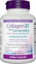 Suplemento Webber Naturals Collagen30 com Ceramidas - 120 Comprimidos