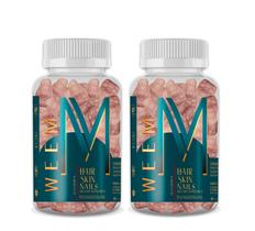 Suplemento WEEM Hair Skin and Nails Gummies Extra Strength