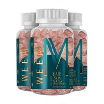 Suplemento WEEM Hair Skin and Nails Gummies Vegan Biotina