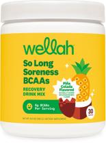 Suplemento Wellah So Long Soreness BCAA em pó 180g Pina Colada