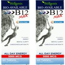 Suplemento Wellgenix Sublingual Bio-Available B12 Max x120 Suplemento Wellgenix Sublingual Bio-Available B12 Max x120