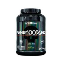 Suplemento Whey 100 HD Black Skull Pote 900g Whey Protein Suplemento Whey 100 HD Black Skull Pote 900g Whey Protein