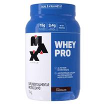 Suplemento Whey Pro 1Kg Max Titanium Chocolate