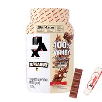 Suplemento Whey Protein 100% Dr Peanut Pote 900g Max Titanium Pote Suplemento Em Pó Sabores Coqueteleira Bolsa Squeze