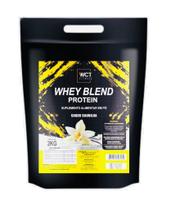 Suplemento Whey Protein Blend Baunilha refil 2kg da WCT Fitness