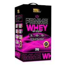 Suplemento Whey Protein Femme MBD 2kg Feminino Com Colágeno Hidrolisado Saboroso Mulher 32g Proteína