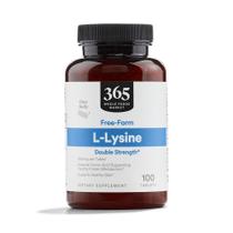 Suplemento Whole Foods Market L-Lisina Double Strength 100c Suplemento Whole Foods Market L-Lisina Double Strength 100c