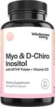 Suplemento Wholesome Story Myo-Inositol e D-Chiro Inositol