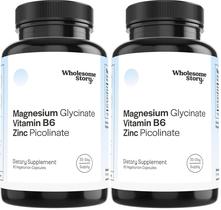 Suplemento Wholesome Story Zinc Picolinato Magnésio B6 Suplemento Wholesome Story Zinc Picolinato Magnésio B6