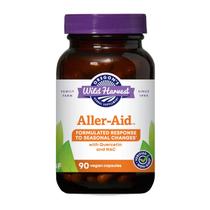 Suplemento Wild Harvest Aller-Aid do Oregon com quercetina 90 cápsulas